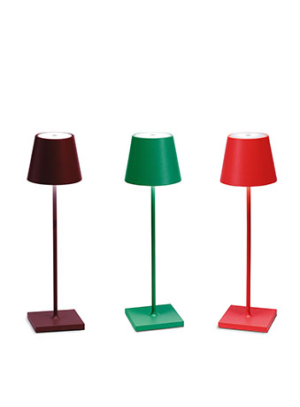 LED-Tischlampen in Sonderfarben